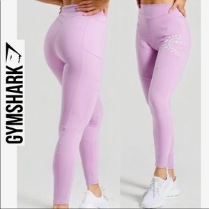 Gymshark Legacy Fitness Leggings Panel Logo Med